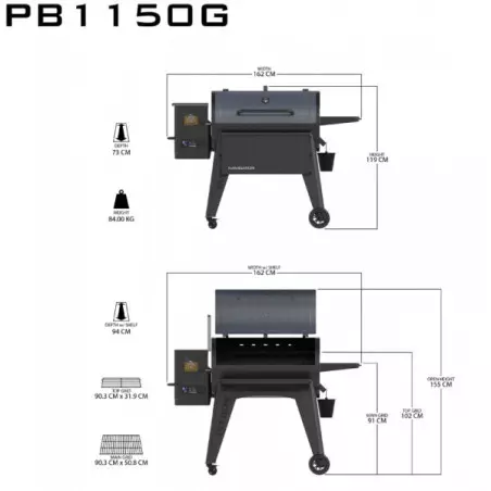 Barbecue à Pellets Navigator 1150 PIT BOSS – Image 5