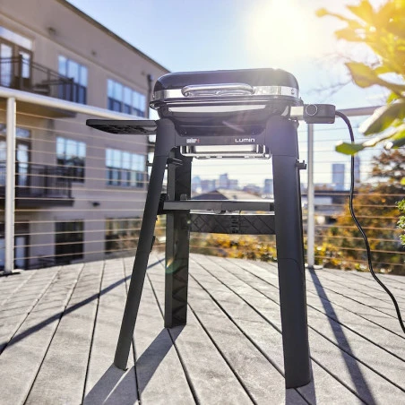 Barbecue Electrique Lumin Compact Sur Stand - Black - WEBER – Image 5