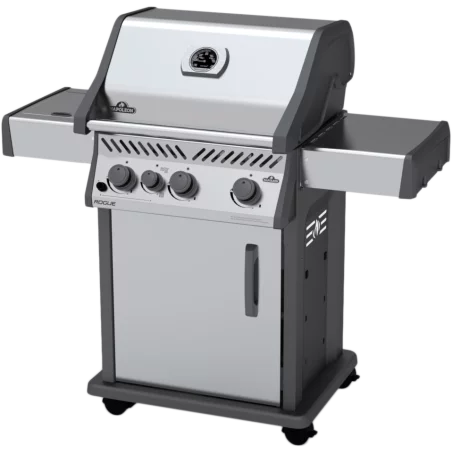 Barbecue Gaz Rogue 425 RXT Inox + Sizzle Latéral - NAPOLEON