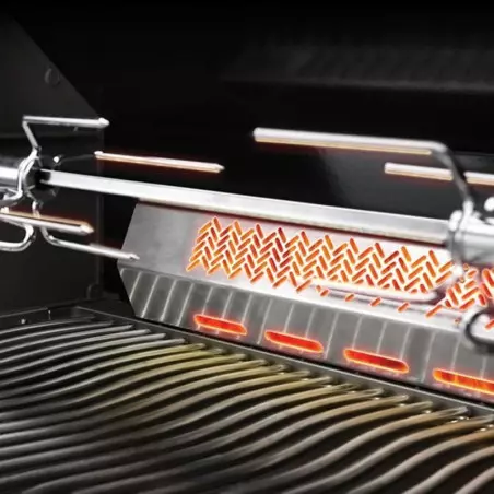 Napoleon Barbecue Gaz Prestige 665 INOX 5 Brûleurs + Sizzle Latéral + Brûleur Arrière – Image 5