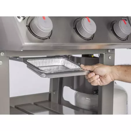 Barbecue Gaz Spirit II E-310 + Plancha - Black - WEBER – Image 4