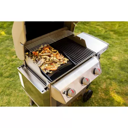 Barbecue Gaz Spirit II E-310 + Plancha - Black - WEBER