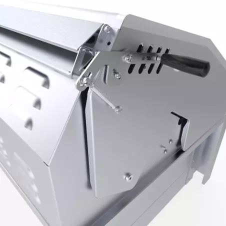 Barbecue Encastrable Hybride Charbon De Bois & Gaz 42" - 106cm - SUNSTONE – Image 5