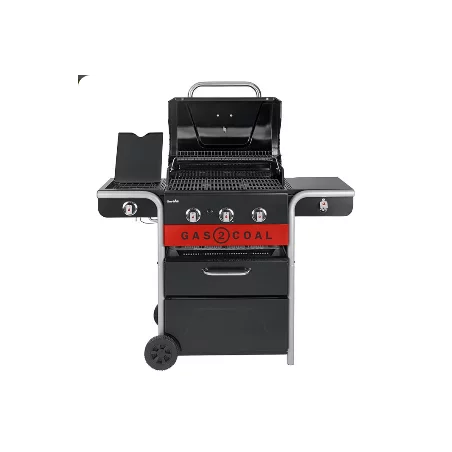 Barbecue Hybride Gaz & Charbon Gas2Coal 330 2.0 3 Brûleurs – Image 2