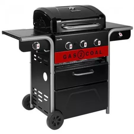 Barbecue Hybride Gaz & Charbon Gas2Coal 330 2.0 3 Brûleurs – Image 5