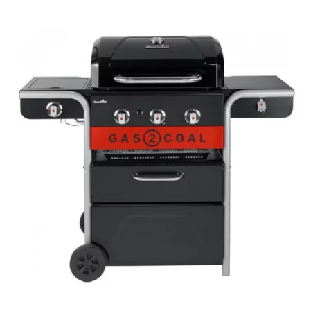 Barbecue Hybride Gaz & Charbon Gas2Coal 330 2.0 3 Brûleurs