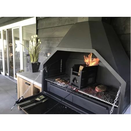 Barbecue Sud-Africain Braai Supreme 1200 Avec Support – Image 2