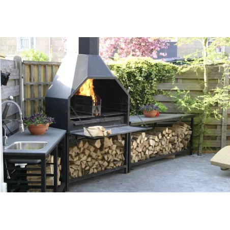 Barbecue Sud-Africain Braai Supreme 1200 Avec Support – Image 3