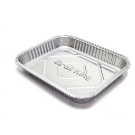 Barquettes Alu 3 Pces 12,7 X 19 New Baron & New Crown BROIL KING (Réf. 56415)