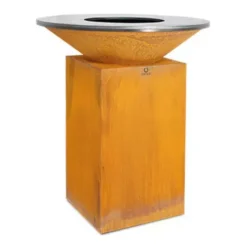 Brasero OFYR Classic 85 Plancha Acier Corten Pied 75cm