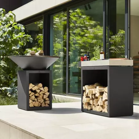 Brasero OFYR Classic Storage Black 85 – Image 2