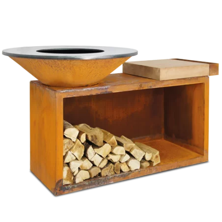 Brasero OFYR Island 100 Bois Teck