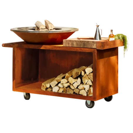 Brasero OFYR Island 100 Pro Bois Teck