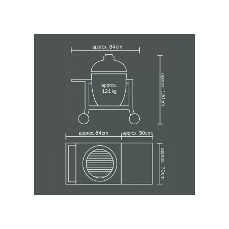 Chariot Le Chef Buggy + Tablette - MONOLITH – Image 2