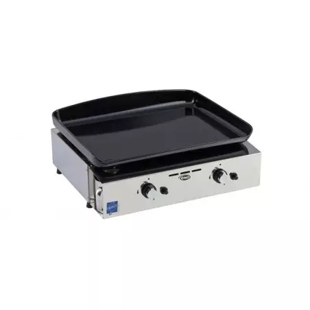 Combo Plancha Gaz Initial 50 + Chariot Acier Noir - ENO