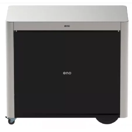 Desserte Achille Acier & Inox Avec Rideaux & Roulettes - ENO – Image 2