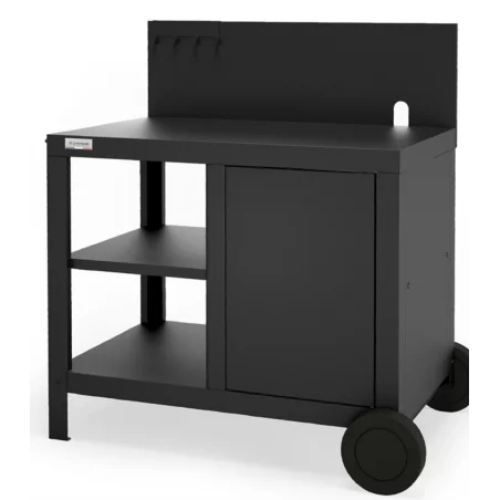 Desserte Signature Allure Acier Noire