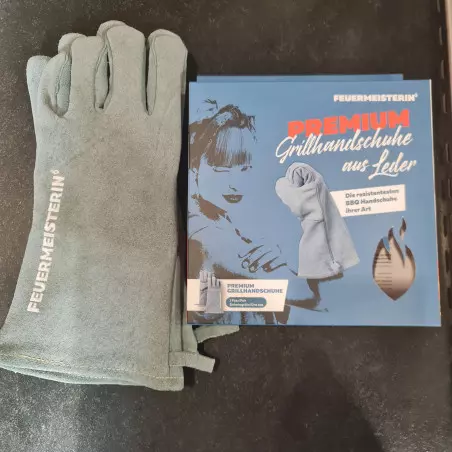 Gants Femme BBQ Feuermeisterin Premium Cuir Paire – Image 3