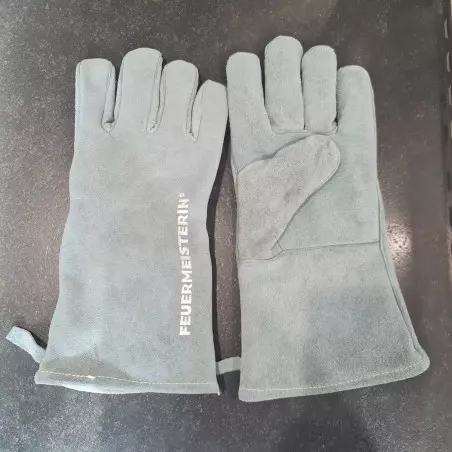 Gants Femme BBQ Feuermeisterin Premium Cuir Paire