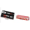 Mallette 3 Ustensiles Rouge (Pince, Spatule Et Fourchette)
