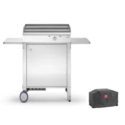 Planet Pack Plancha Elec Chef 55 Pl. Lisse + Chariot Fermé +Housse