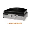 Pack + Plancha Gaz Signature Allure 260 Duo Acier/Inox