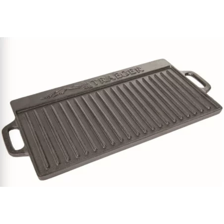 Plancha En Fonte Reversible TRAEGER (Réf.Bac382)