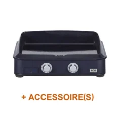 Pack + Plancha Enosign Gaz 65 Bleu Navy + Coffret Du Chef