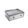 Plancha Gaz PLANET Chef 55 Plaque Inox Lisse Rainurée (Réf. 0201137)