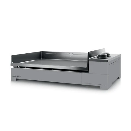 Plancha Premium 60 Electrique Acier Noir - FORGE ADOUR