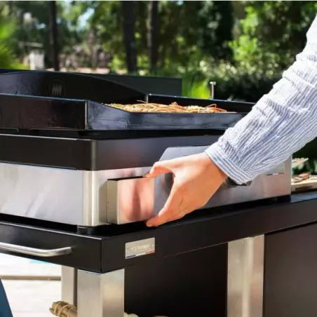 Plancha Gaz Signature Allure 260 Duo Acier/Inox – Image 2