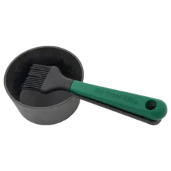 Poêlon à Sauce En Fonte Avec Pinceau BIG GREEN EGG