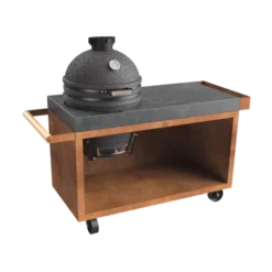 Table Corten 135 PRO Béton OFYR Avec Kamado URBAN Solo Large The Bastard